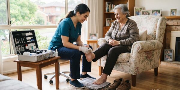 Mobile podiatry home visits in Liverpool