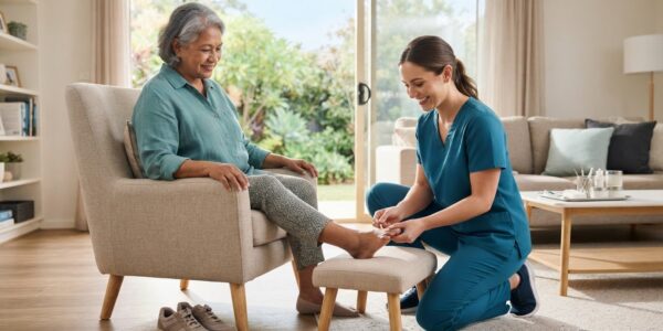 Foot Care for Seniors at Home in Bankstown: A Guide